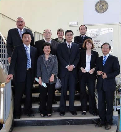 UCC國際洗衣被邀請與意大利法國相關機構合作